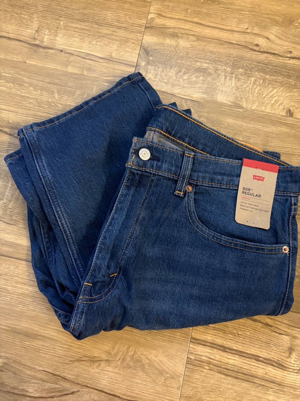 NWT Levi's 505 Regular 36x34